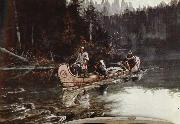 unknow artist On the,Flathead Germany oil painting artist